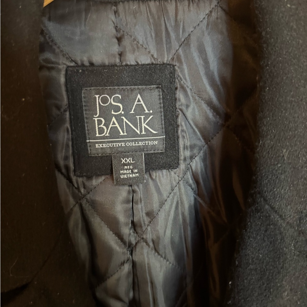 Jos. A. Bank Executive Collection Black Coat XXL
